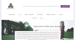 Desktop Screenshot of celticsouljourneys.com